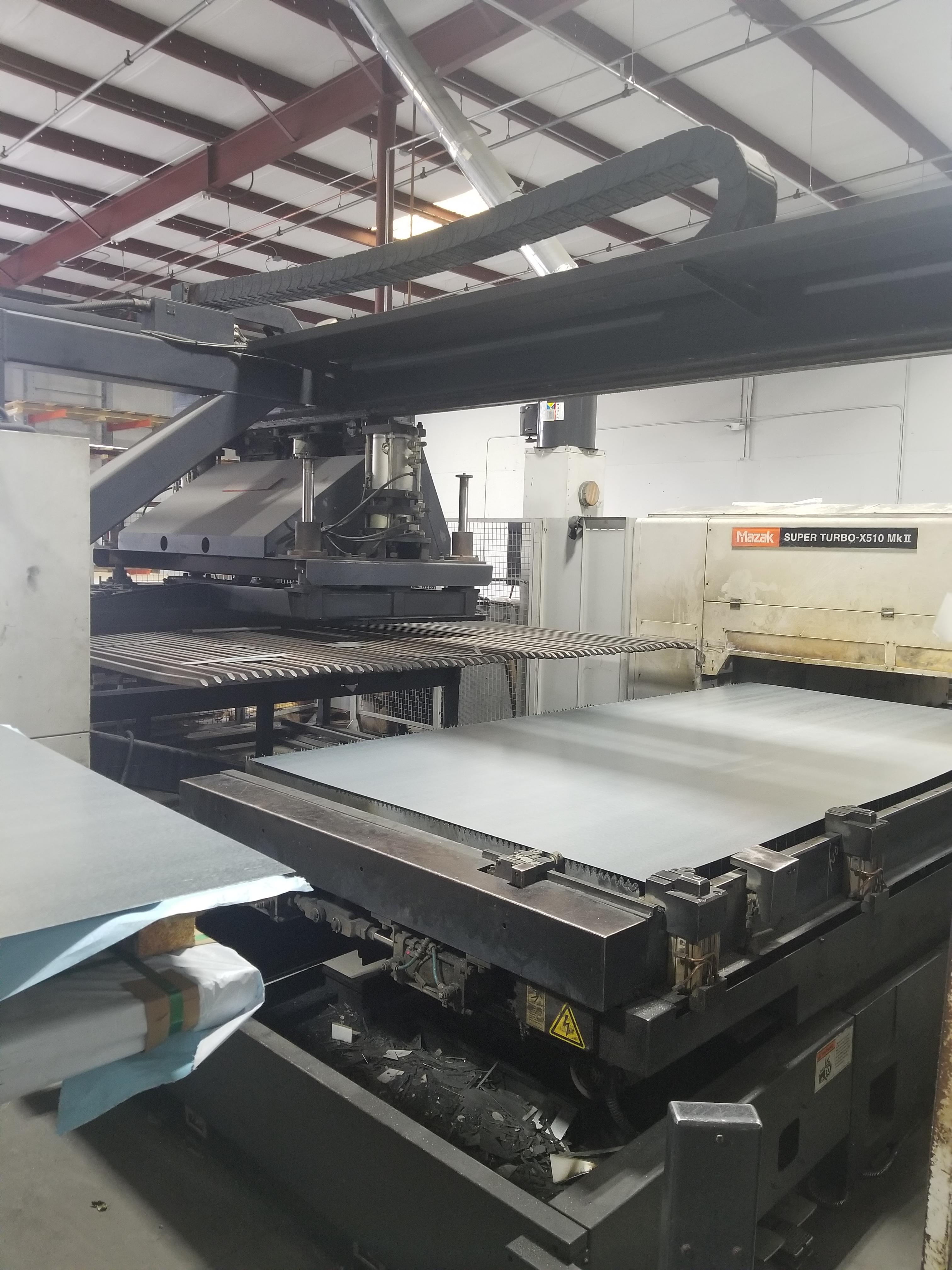 2007 Mazak Cell 510 VA Load/Unload for 5' X 10' Laser Systems (#3649)